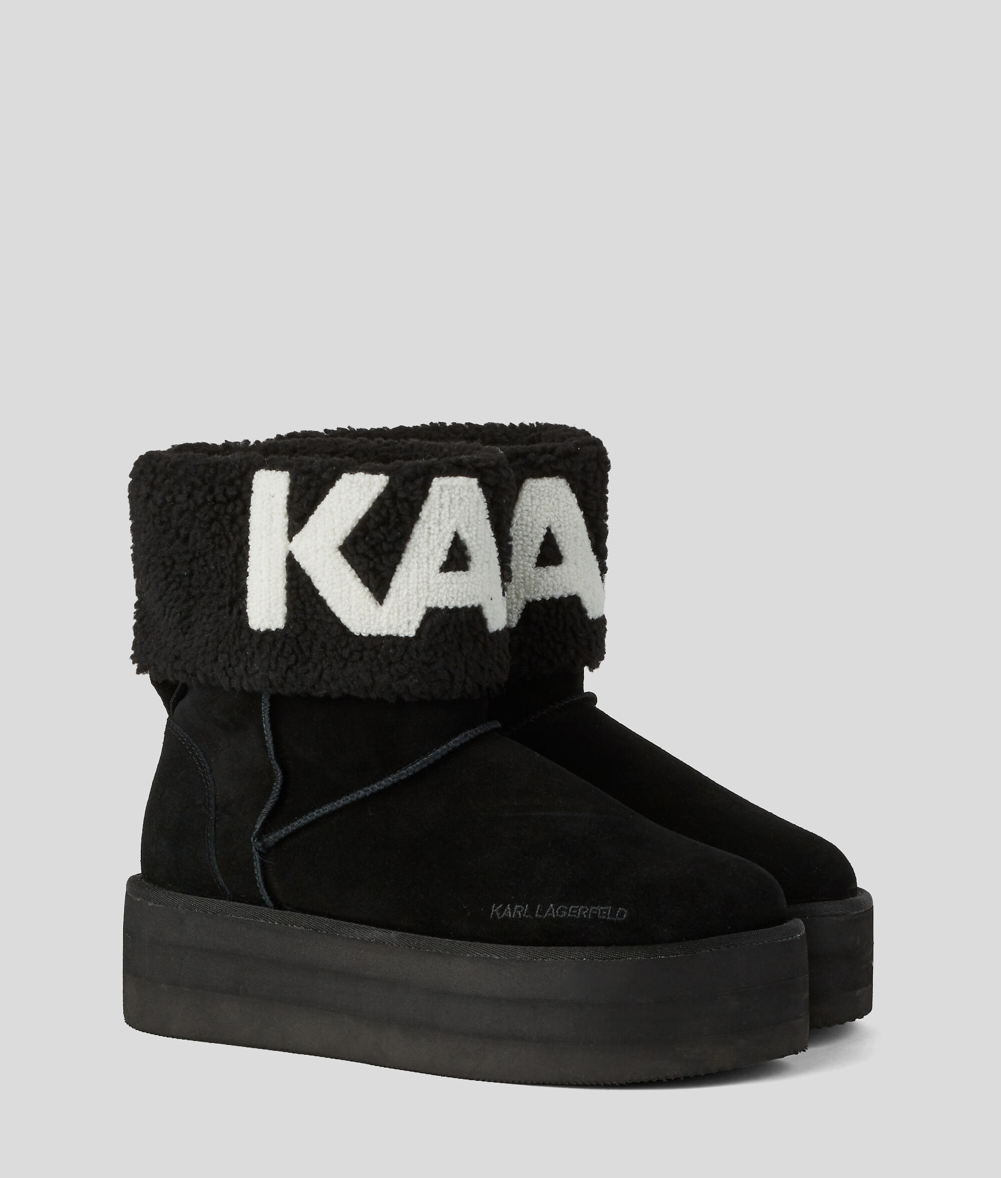 (image for) Resourceful THERMO Karl Logo Ankle Boots